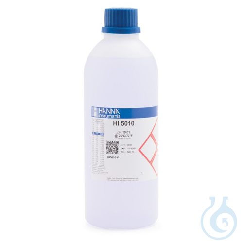 10.01 pH Value @25°C, (1) 500 mL bottle