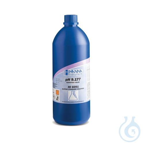 9.177 pH Value @ 25°C, (1) 500 mL bottle