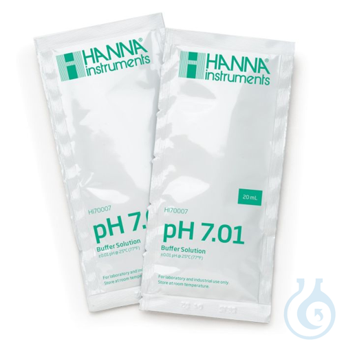 7.01 pH Value @25°C, 25 X 20 mL sachets
