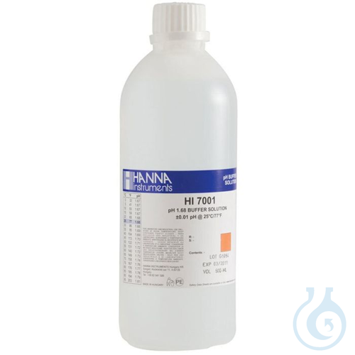1.68 pH Value @25°C, 500 mL bottle