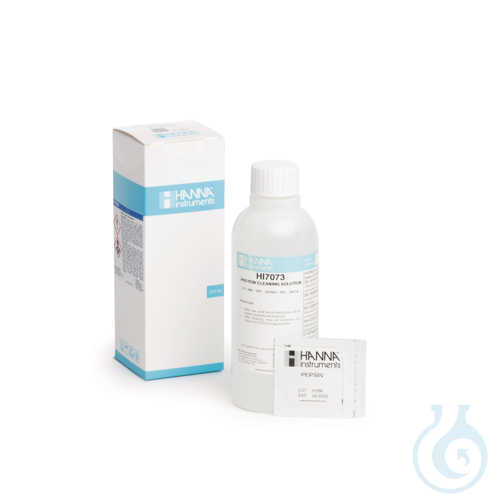 Protein Cleaning Solution, 250 mL bottle + 3 sachets