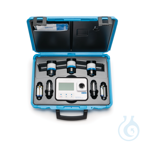 Portable Photometer f. Free Chlorine & UHR Total Chlorine + Cal Check