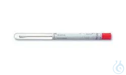 Swab set D2 red, wooden stick,sterile,w/o medium, cotton head,150x12mm,100pc/PAK