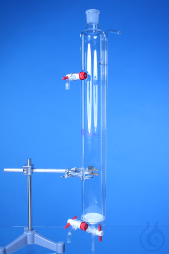 Surfactant exchange column according to DIN38409-23 Blow-out column