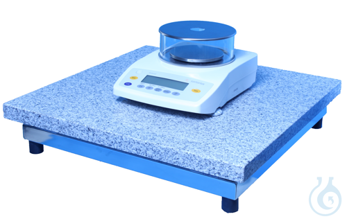 Table frame for granite weighing plate.