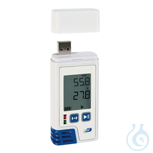Thermo-datalogger met interne temperatuur- en vochtigheidssensor, LOG210