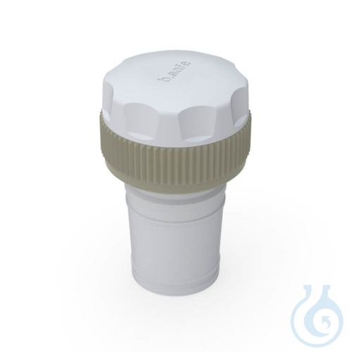 b.safe Blind Fitting, NS 29/32 PTFE, for ground joint (cone NS 29/32), with inte