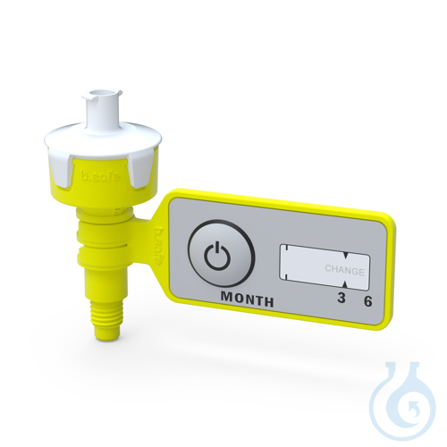 b.safe Air Valve UHPLC, UNF 1/4'', (PU=2 pcs.) PP, with connection UNF 1/4 for