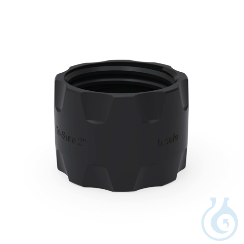 b.safe Adaptor for Waste Caps with Barrel Thread, Tri-Sure 2'' (f) - S60/61 (f)