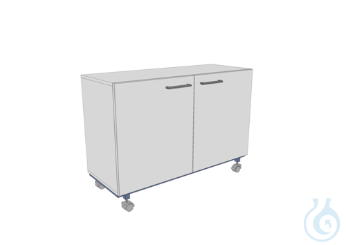 Rollcontainer 835x445x795 mm (LTH) , 2 Flügeltüren