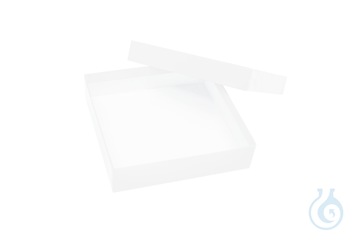 Cardboard box, white, 32 mm, Case / 36 pcs.