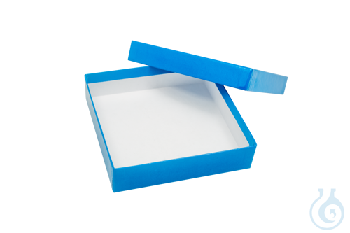 Cardboard box, blue, 32 mm, Case / 36 pcs.