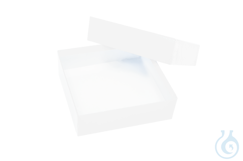 Cardboard box, white, 50 mm, Case / 36 pcs.
