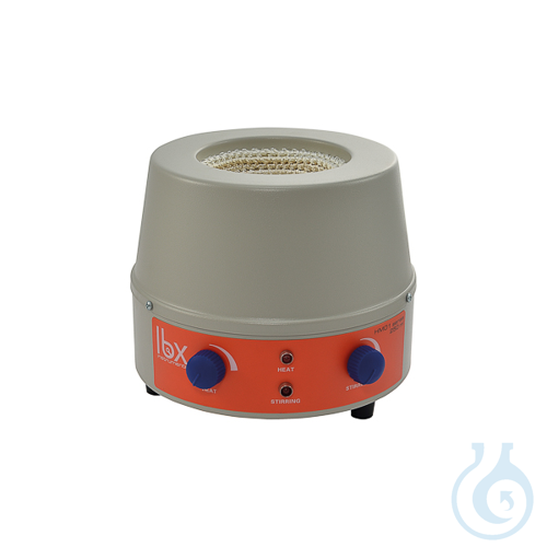Verwarmingsmantel met roerfunctie, LBX Instruments, HM02-serie, 2000 ml, EU-stekker