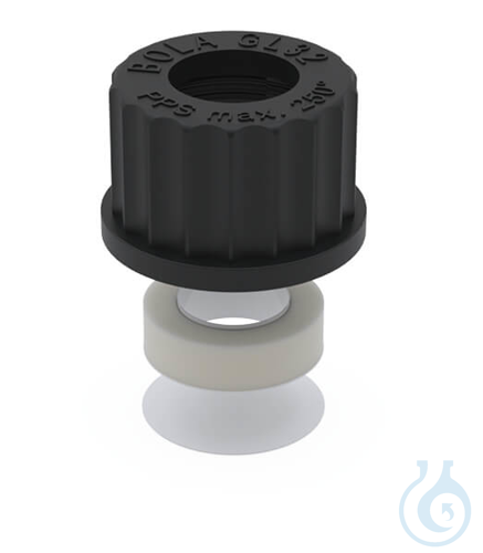 BOLA Set for Pressure Compensation, GL 45 screw cap made of PPS, PTFE/Silicon ga