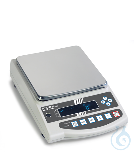 Precision balance PES 15000-1M, Weighing, range 15000 g, Readout 0,1 g