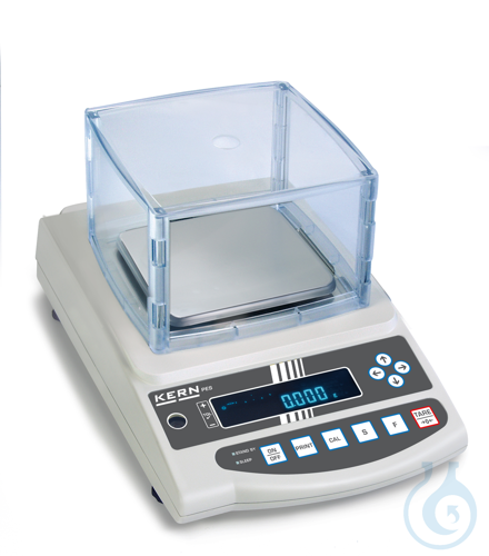 Precision balance PES 620-3M, Weighing, range 620 g, Readout 0,001 g