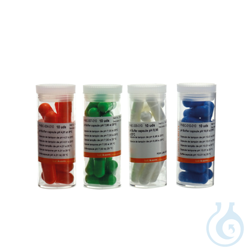 pH-buffercapsules pH 4,01 bij 25°C, 10 stuks