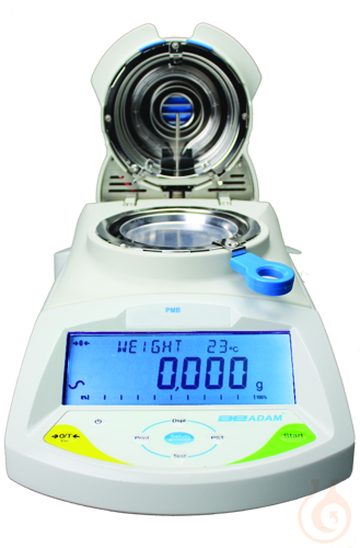 PMB 53 Moisture Analyser 50g/0,001g, /0,01%, Pan size 90mm Ø