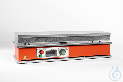 Precision hotplate 610x160mm, as compact table-top device, 300°C