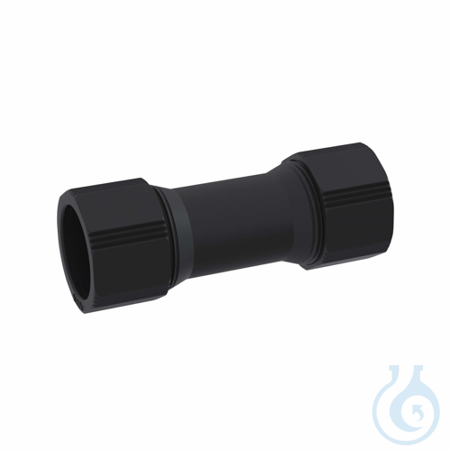 b.safe Connector for Waste Pipes, L 125 mm, Ø 44 mm PE-EX, straight fitting with