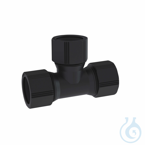 b.safe T-Connection Tubes for Waste Pipes, 92°, L 125 mm, 3x Ø 32 mm made of PE-