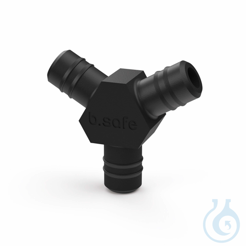 b.safe Y-Hose Connector for Venting Hose, 3x Ø 10,8 mm PE-EX, 3 hose connectors