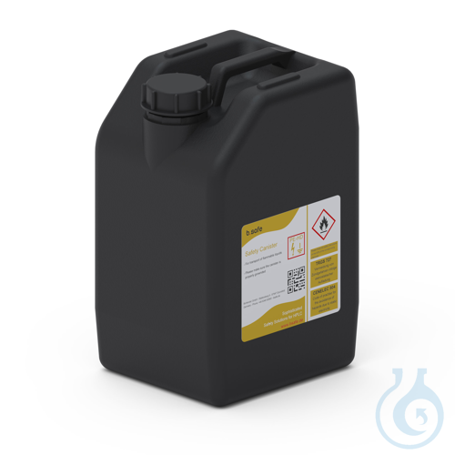b.safe Canister S60/61, 5 l made of static dissipative PE-HD-EX, with thread S60