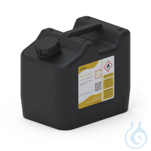 b.safe Canister S60/61, 20 l Made of static dissipative PE-HD-EX, with thread S6