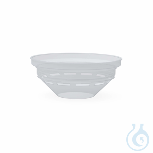 b.safe Splash guard for funnels, Ø 200 x H 84 mm made of PE, suitable for funnel