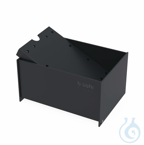 b.safe Collecting Trays, 10 l made of static dissipative PE-HD-EX, inside dimens