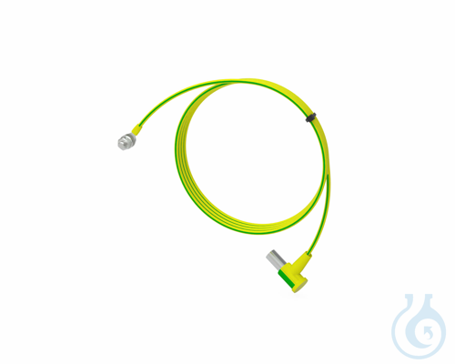 b.safe Grounding Cable, 1,5 m Coating made of PVC, cable length 1,5 meter, conne