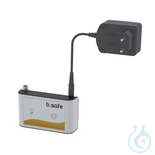 b.safe Mini-Display Table, L 110 x H 65 x T 30 mm Alarm box in plastic housing a