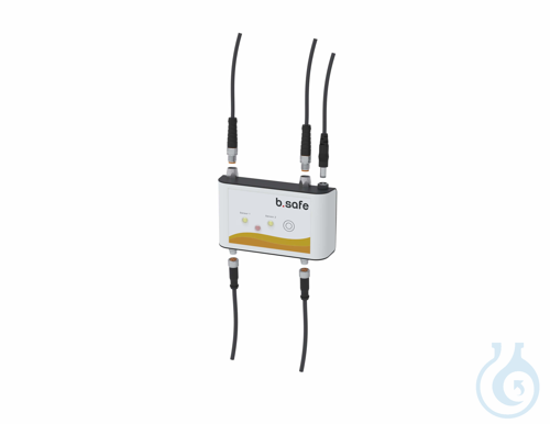 b.safe Mini-Display Splitter, L 110 x H 65 x T 70 mm Alarm box in plastic housin