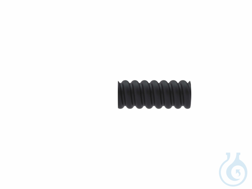 b.safe Antistatic Corrugated Tubing, Ø 13,3 x Ø 18 mm PTFE-EX, spiral inside and