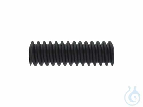 b.safe Antistatic Corrugated Tubing, Ø 13,3 mm x Ø 9,5 mm PFA-EX, spiral inside