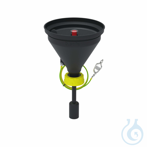 b.safe Funnels 180 with Level Indicator, G2“ / TriSure 2“ - Ø 180 mm made of sta