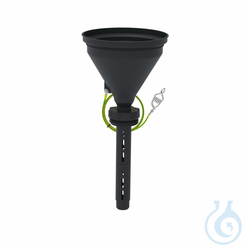 b.safe Funnel 180, Mauser 2'' - Ø 180 mm made of static dissipative PE-EX, with
