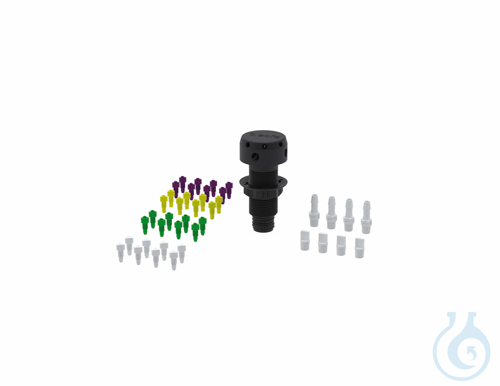 b.safe Starter Set Multiport IV, GL25, 8x UNF1/4'', 4x NPT1/8'' Delivery