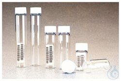 I-Chem™ and EP™ VOA Clear Glass Vials with 0.125 in. Septa