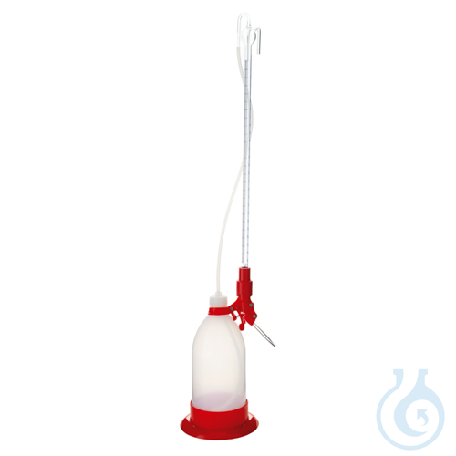 Automatic Schilling burette, Schellbach-type, capacity 25 ml, class B, with plas