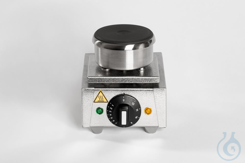 Series hotplate, 1 heating unit 85 mmØ, each heating unit can be individually