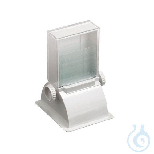 Microscoopglaasjesdispenser voor glaasjes van 75 x 25 mm