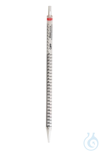 CAPPHarmony Serological Pipette 25 mL, red, Case / 150 pcs.