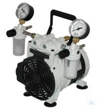 Vacuum/Pressure pump 2546, 38l/min, 80mbar, 5.2bar, 230V 50/60Hz, 1 Ph with Schu
