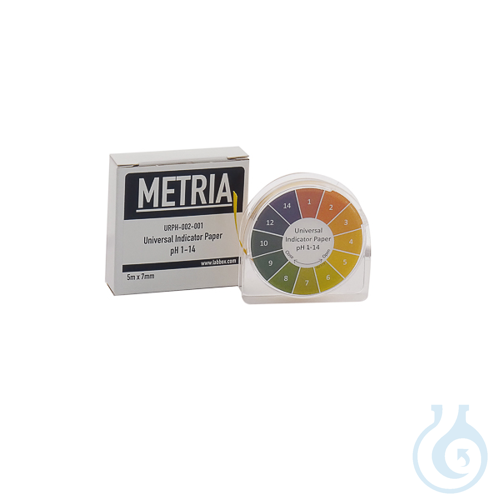 Universal Indicator pH 1 - pH 11, 50 rolls (5 mx7 mm)