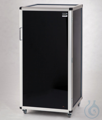 SICCO Maxi 1-Desiccator Black, B 560 mm x H 1150 mm x T 580 mm black ACRYLIC/ALU