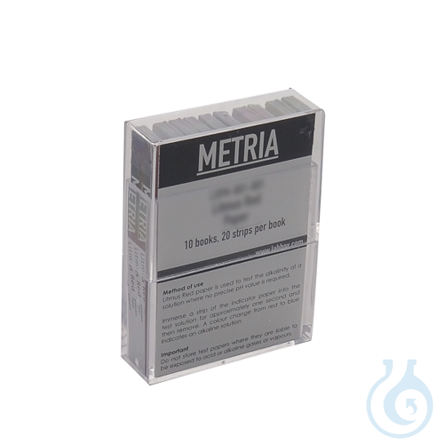 Wine pH Indicator Strips, pH 2.8- pH 4.4, Interval: 0,4 pH, 50 strips/pack