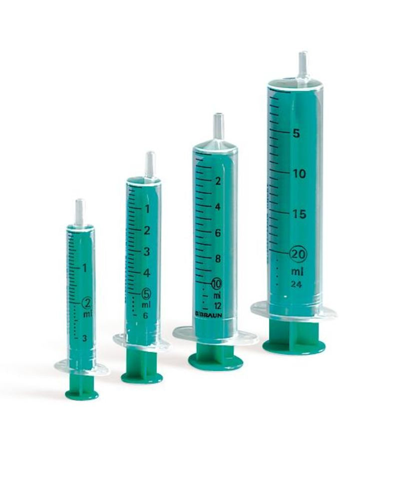 Disposab. syringes Inject® Luer-connect., 2 ml, PP/PE, sterile, individ. wrapped - Luminix Health