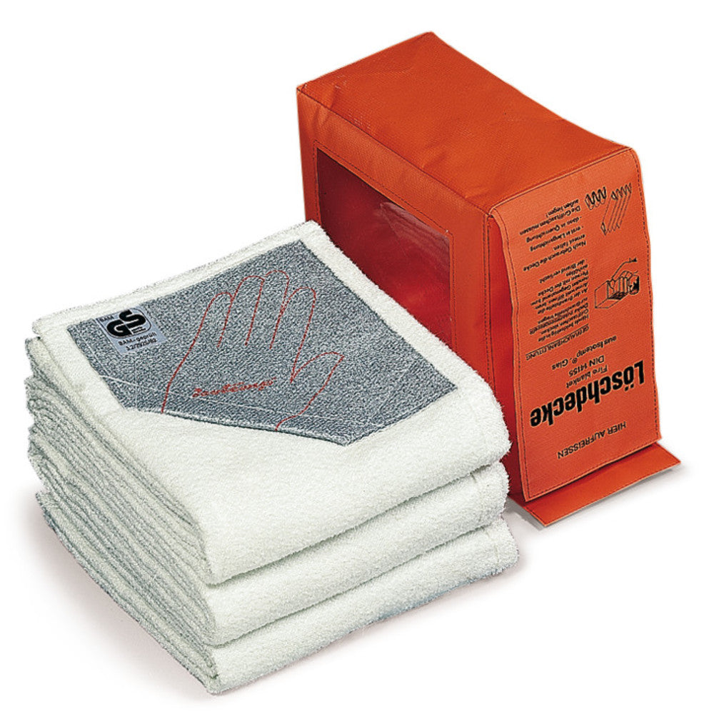 Fire extinguishing blanket, L 200 x W 160 cm, 1 unit(s) - Luminix Health